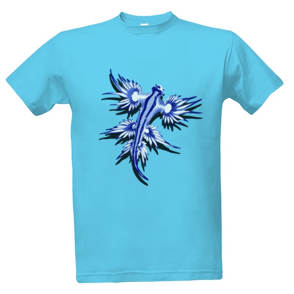 Tričko s potiskem Blue Dragon