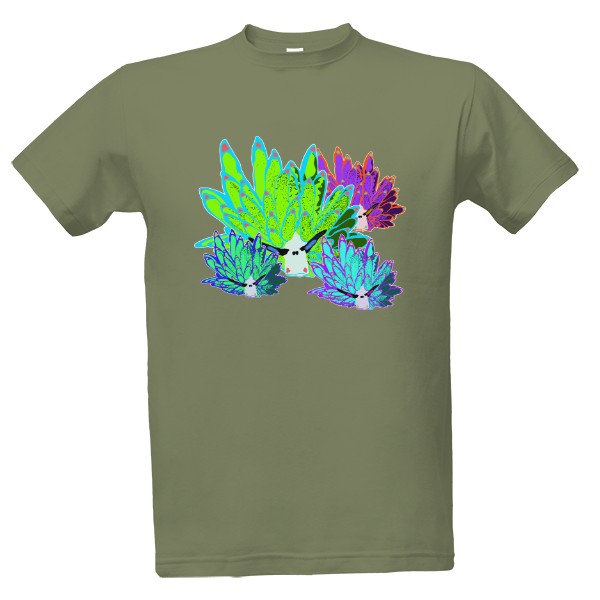 Tričko s potiskem Costasiella kuroshimae