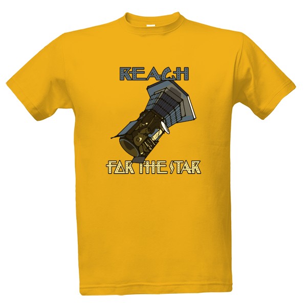 Tričko s potiskem Reach for the Star