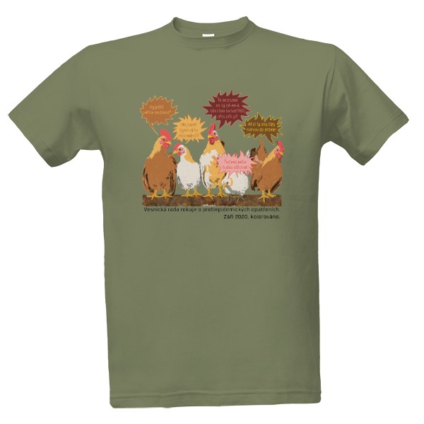 Tričko s potiskem Vesnická rada