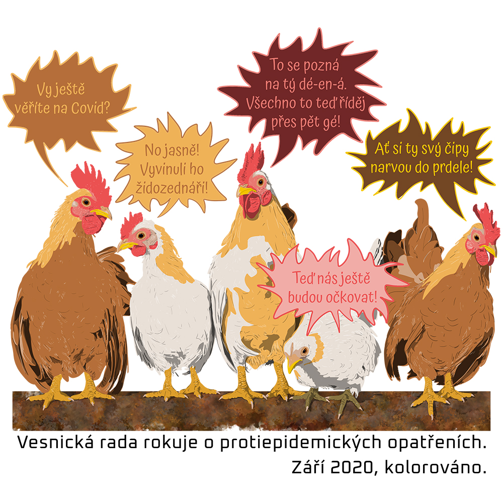 Tričko s potiskem Vesnická rada